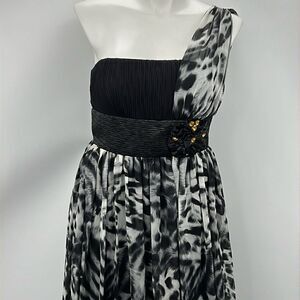 Aspeed XL formal prom wedding cocktail one shoulder dress